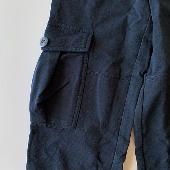 NWT Tea Collection Boy French Terry Cargo Pants 7 Years or 2T - Picture 2 of 5